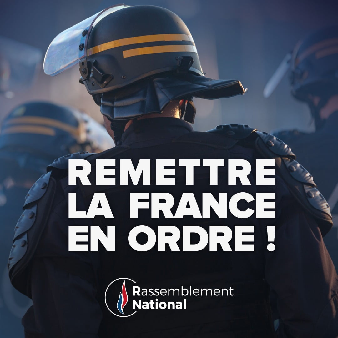 Soutenez le parti de l’ordre.