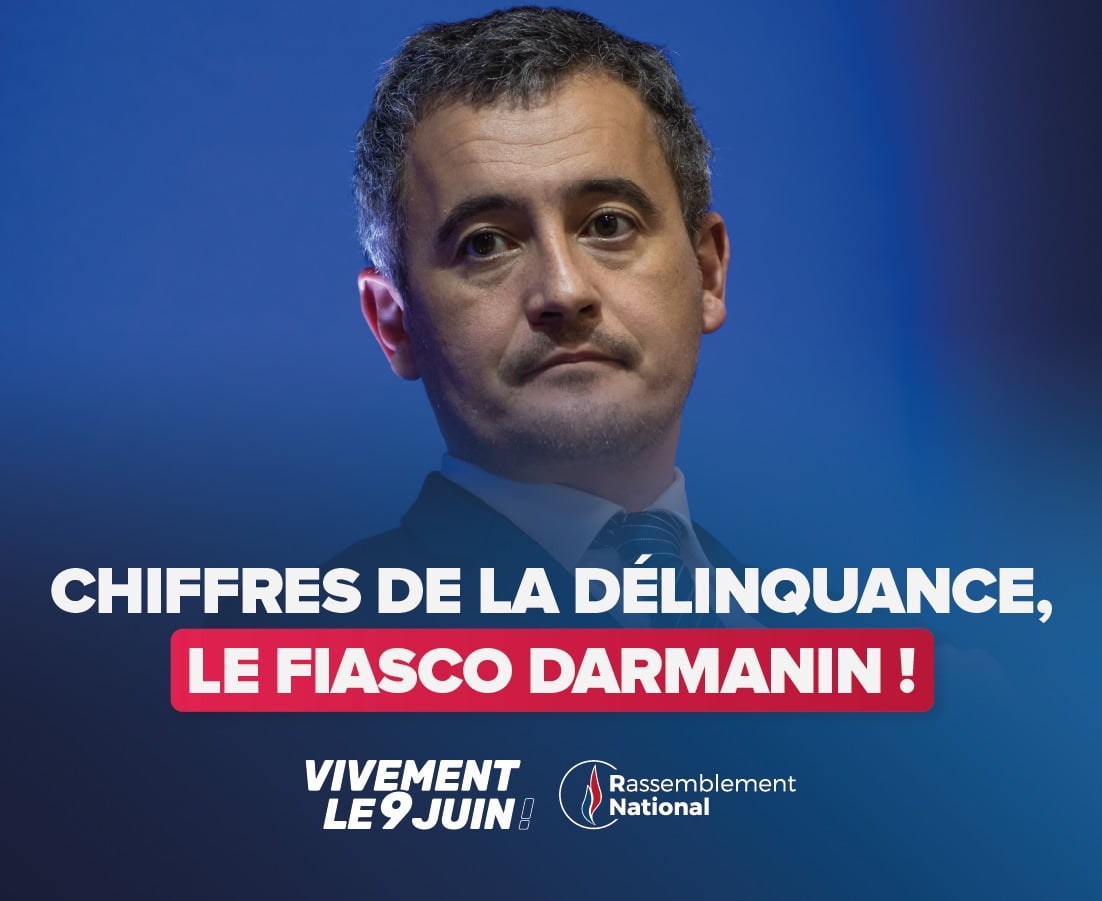 Les chiffres noirs de la délinquance : le fiasco de Darmanin.