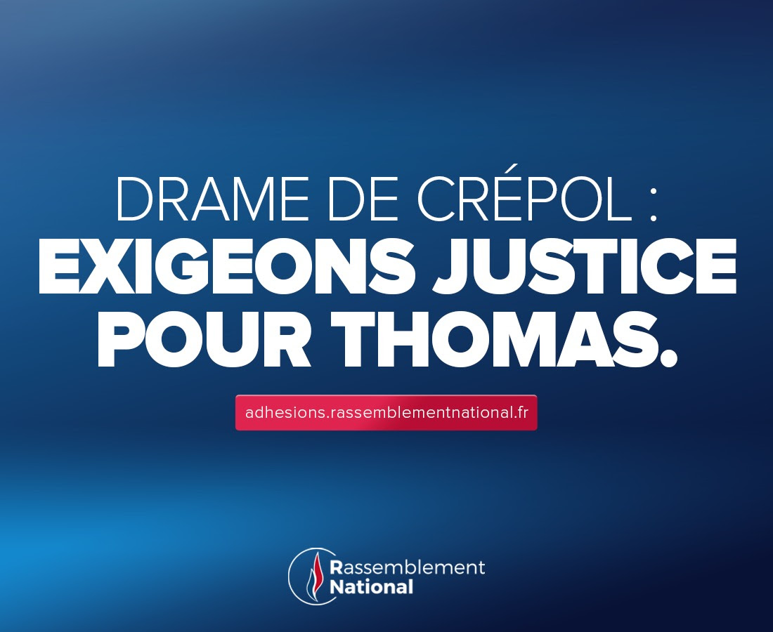 Drame de Crépol : exigeons justice pour Thomas.