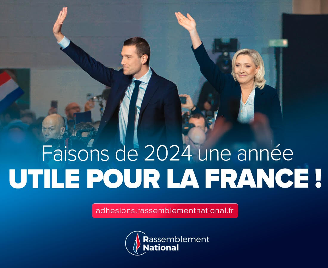 🇫🇷 Faisons de 2024 une année utile pour la France !