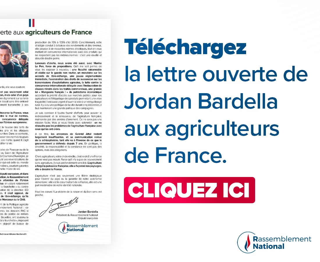 Ma lettre ouverte aux agriculteurs