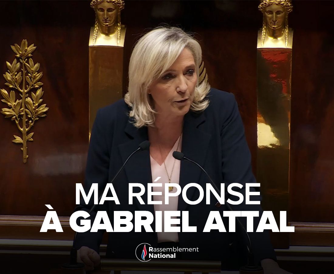 Ma réponse à la déclaration de politique générale du Premier ministre.