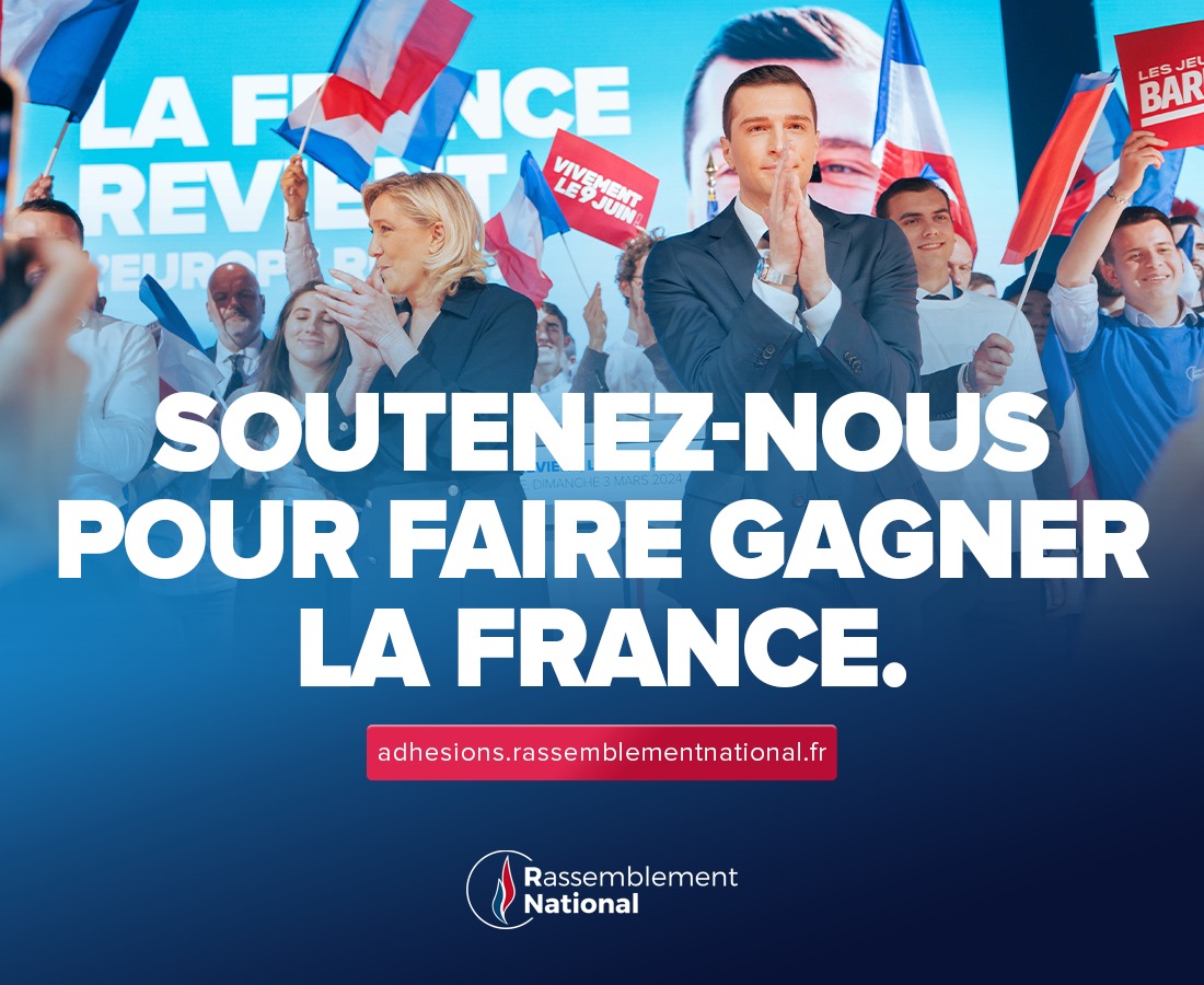 Soutenez-nous pour faire gagner la France.