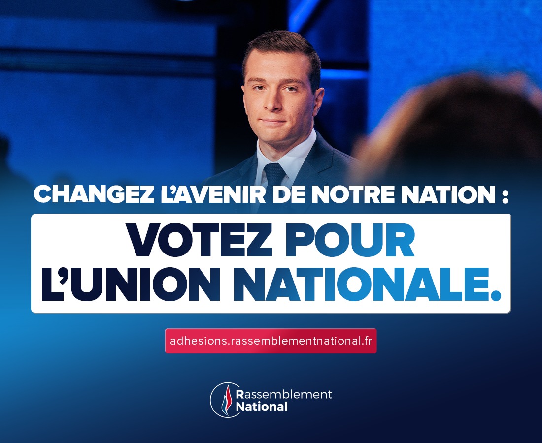 Changez l’avenir de notre nation : votez pour l’union nationale.