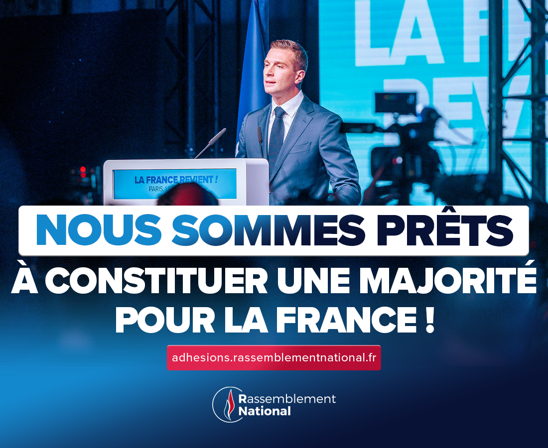 Nous sommes prêts à constituer une majorité pour la France !