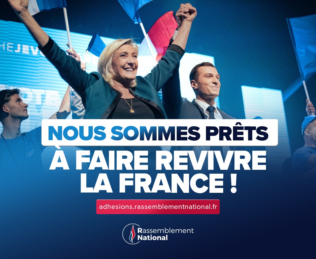 Nous sommes prêts à faire revivre la France.