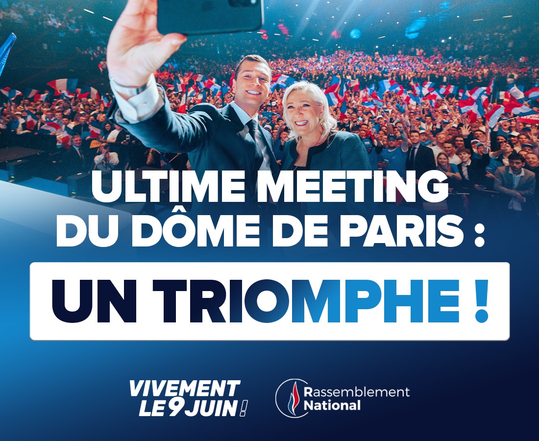 Ultime meeting du Dôme de Paris : un triomphe !