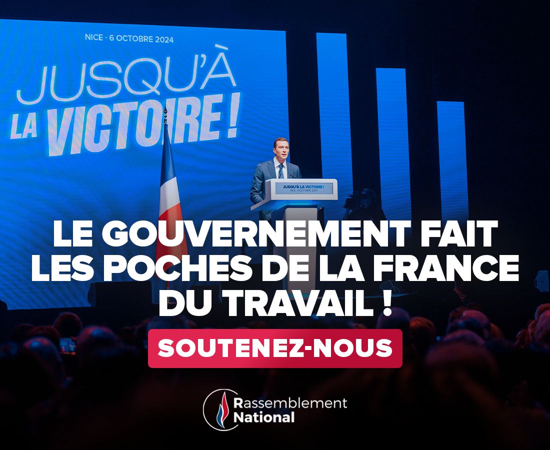 Le gouvernement fait les poches de la France du travail !