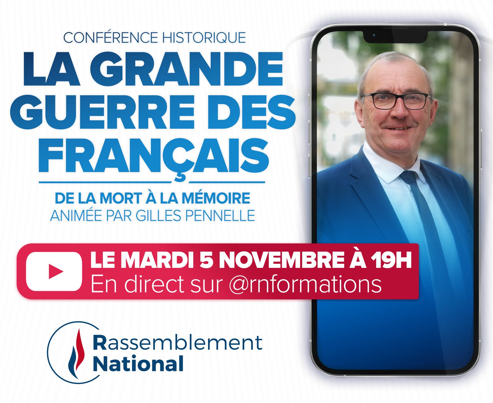 Conférence « La Grande Guerre des Français : du deuil à la mémoire »